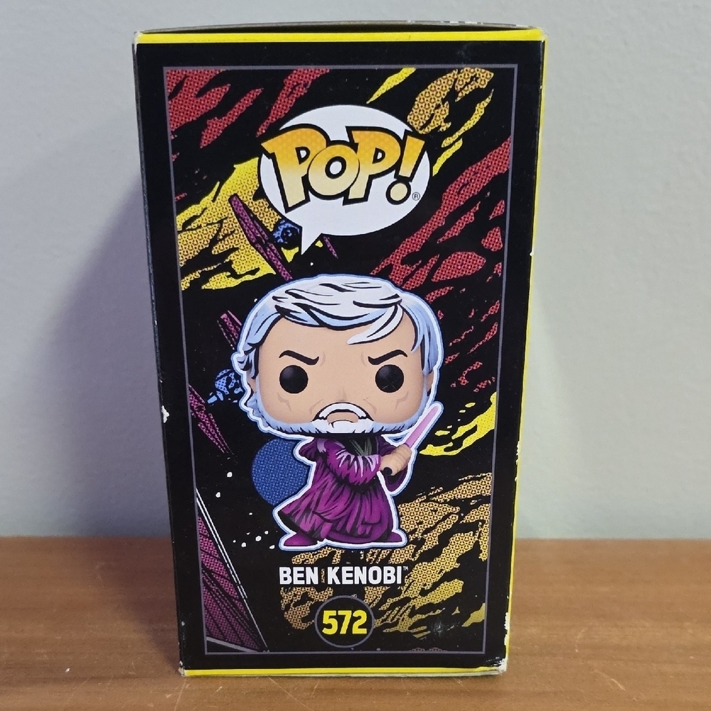 Funko Pop Star Wars Ben Kenobi with Purple Robe - Picture 2 of 6